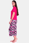 Evolove Women's  Viscose Pyajama Sets - Pink — thumbnail 2