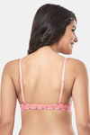 Every De By Amante Essentials Padded Wired Full Coverage T-Shirt Bra - Sunkist Coral — thumbnail 3