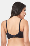 Every De By Amante Essentials Non Padded Non Wired Full Coverage Lace Bra - Black — thumbnail 3