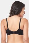 Every De By Amante Essentials Single Layered Non Wired Full Coverage Super Support Bra - Black — thumbnail 3