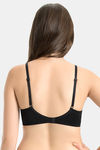 Every De By Amante Essentials Padded Non Wired Full Coverage T-Shirt Bra - Black — thumbnail 3