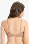 Every De By Amante Essentials Padded Non Wired Full Coverage T-Shirt Bra - Sandalwood — thumbnail 3