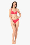 Every de By Amante Sassy Stripes Padded Wired Full Coverage T-Shirt Bra - Azalea — thumbnail 5