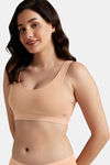 Amante Double Layered Non Wired Full Coverage Cami Bra - Sandalwood — thumbnail 2