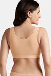 Amante Double Layered Non Wired Full Coverage Cami Bra - Sandalwood — thumbnail 3