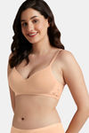 Amante Padded Non Wired Full Coverage T-Shirt Bra - Sandalwood — thumbnail 2