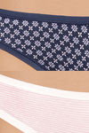 Every De By Amante Low Rise Three-Fourth Coverage Bikini Panty (Pack of 5) - Multicolor — thumbnail 8