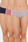 Everyde By Amante Low Rise Boyshort Panty (Pack of 3) - Multicolor — thumbnail 1