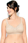 Enamor Double Layered Wirefree Super Support Bra- Skin — thumbnail 1