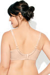 Enamor Double Layered Wirefree Super Support Bra- Skin — thumbnail 3