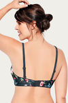 Enamor Padded Wirefree T-Shirt Bra - Black — thumbnail 3
