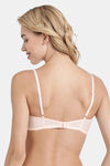 Enamor Single Layered Wirefree Super Soft No Sag Bra - Peach — thumbnail 3