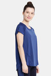 Enamor Relaxed Fit Sleep Top - Navy — thumbnail 3