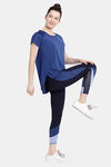 Enamor Relaxed Fit Sleep Top - Navy — thumbnail 6