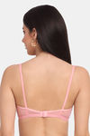 Erotissch Lightly Lined Non Wired Medium Coverage Bralette - Pink — thumbnail 2