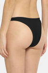 Erotissch Low Rise Half Coverage Thong - Black — thumbnail 2