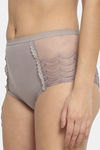 Erotissch High Rise Full Coverage Hipster Panty - Grey — thumbnail 3