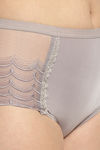 Erotissch High Rise Full Coverage Hipster Panty - Grey — thumbnail 4