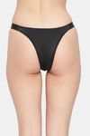 Erotissch Low Rise Half Coverage Thong - Black — thumbnail 2