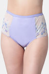 Erotissch High Rise Three-Fourth Coverage Hipster Panty - Blue — thumbnail 1