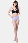 Erotissch High Rise Three-Fourth Coverage Hipster Panty - Blue — thumbnail 5