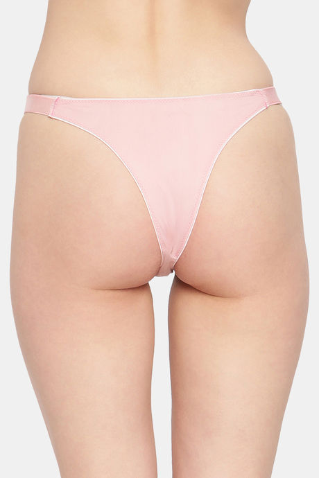 Erotissch Low Rise Half Coverage Thong - Pink — image 4