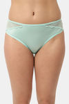 Erotissch Medium Rise Three-Fourth Coverage Bikini Panty - Blue — thumbnail 1