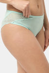 Erotissch Medium Rise Three-Fourth Coverage Bikini Panty - Blue — thumbnail 3