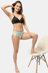 Erotissch Medium Rise Three-Fourth Coverage Bikini Panty - Blue — thumbnail 5