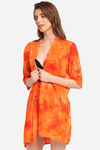 Erotissch Lilly Cover-Up - Tye-Dye Orange — thumbnail 3