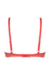 Enamor Stripes in Style Wirefree Comfort Medium Coverage Bra - Red — thumbnail 2