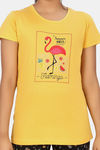 Charak Cotton Pyjama Set - Yellow — thumbnail 5