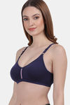 Amour Secret Padded Non Wired Full Coverage T-Shirt Bra - Blue — thumbnail 3