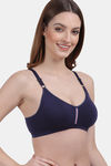 Amour Secret Padded Non Wired Full Coverage T-Shirt Bra - Blue — thumbnail 4