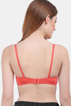 Amour Secret Padded Non Wired Demi Coverage Tube Bra - Rust — thumbnail 2