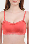 Amour Secret Padded Non Wired Demi Coverage Tube Bra - Rust — thumbnail 4
