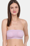 Amour Secret Single Layered Non Wired 3/4th Coverage Tube Bra - Light Purple — thumbnail 1