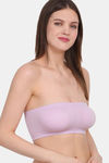 Amour Secret Single Layered Non Wired 3/4th Coverage Tube Bra - Light Purple — thumbnail 5