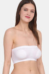 Amour Secret Single Layered Non Wired 3/4th Coverage Tube Bra - White — thumbnail 5