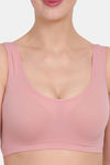 Amour Secret Single Layered Non Wired 3/4th Coverage T-Shirt Bra - Peach — thumbnail 4