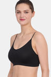 Amour Secret Single Layered Non Wired 3/4th Coverage T-Shirt Bra - Black — thumbnail 3