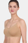 Amour Secret Single Layered Non Wired 3/4th Coverage T-Shirt Bra - Nude — thumbnail 3