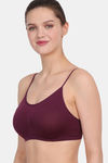 Amour Secret Single Layered Non Wired 3/4th Coverage T-Shirt Bra - Purple — thumbnail 3