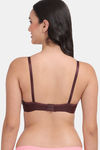 Amour Secret Padded Non Wired 3/4th Coverage T-Shirt Bra - Brown — thumbnail 2