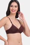 Amour Secret Padded Non Wired 3/4th Coverage T-Shirt Bra - Brown — thumbnail 5