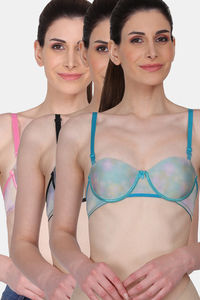 Aqua Blue Black Pink