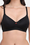 Amour Secret Padded Non Wired 3/4th Coverage T-Shirt Bra - Black — thumbnail 4