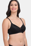 Amour Secret Padded Non Wired 3/4th Coverage T-Shirt Bra - Black — thumbnail 5