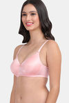 Amour Secret Padded Non Wired 3/4th Coverage T-Shirt Bra - Pink — thumbnail 3