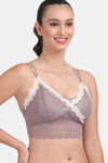Amour Secret Padded Non-Wired 3/4th Coverage Bralette - Mauve — thumbnail 5